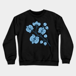 Blue orchids Crewneck Sweatshirt